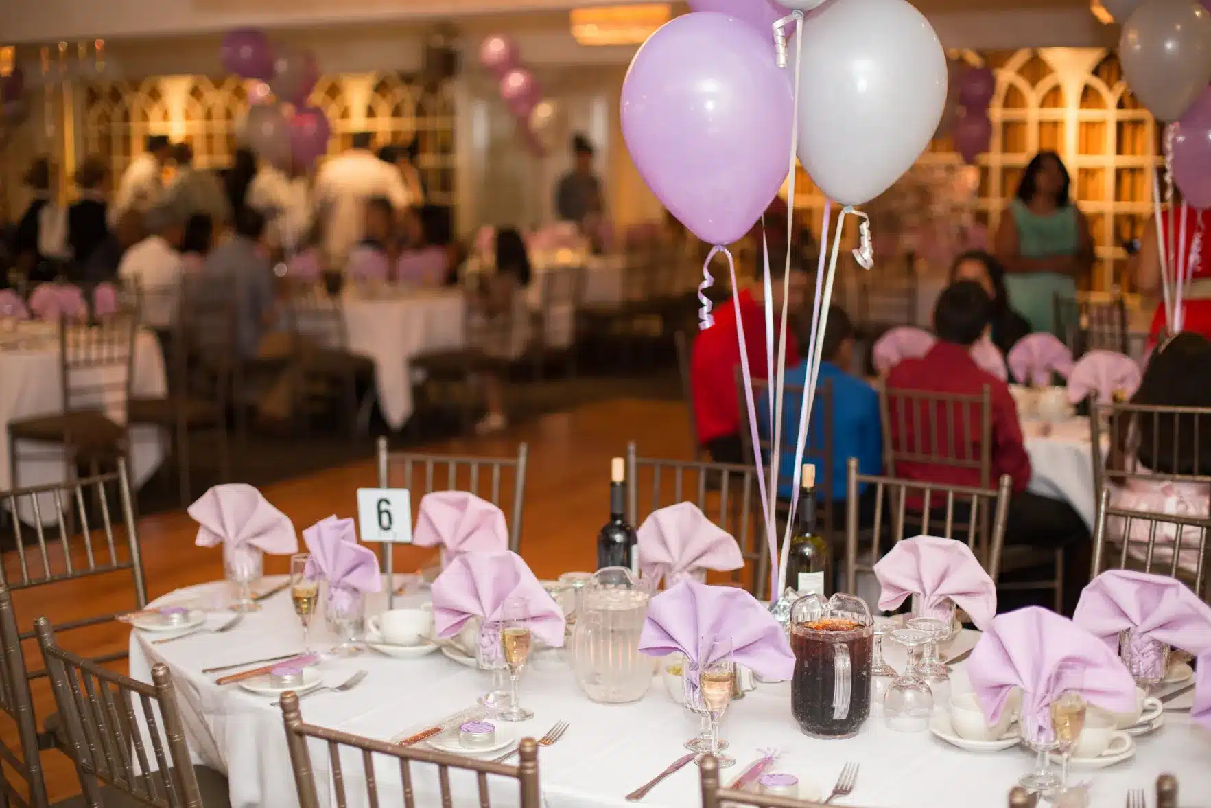 birthday party rentals, Decorated birthday party hall